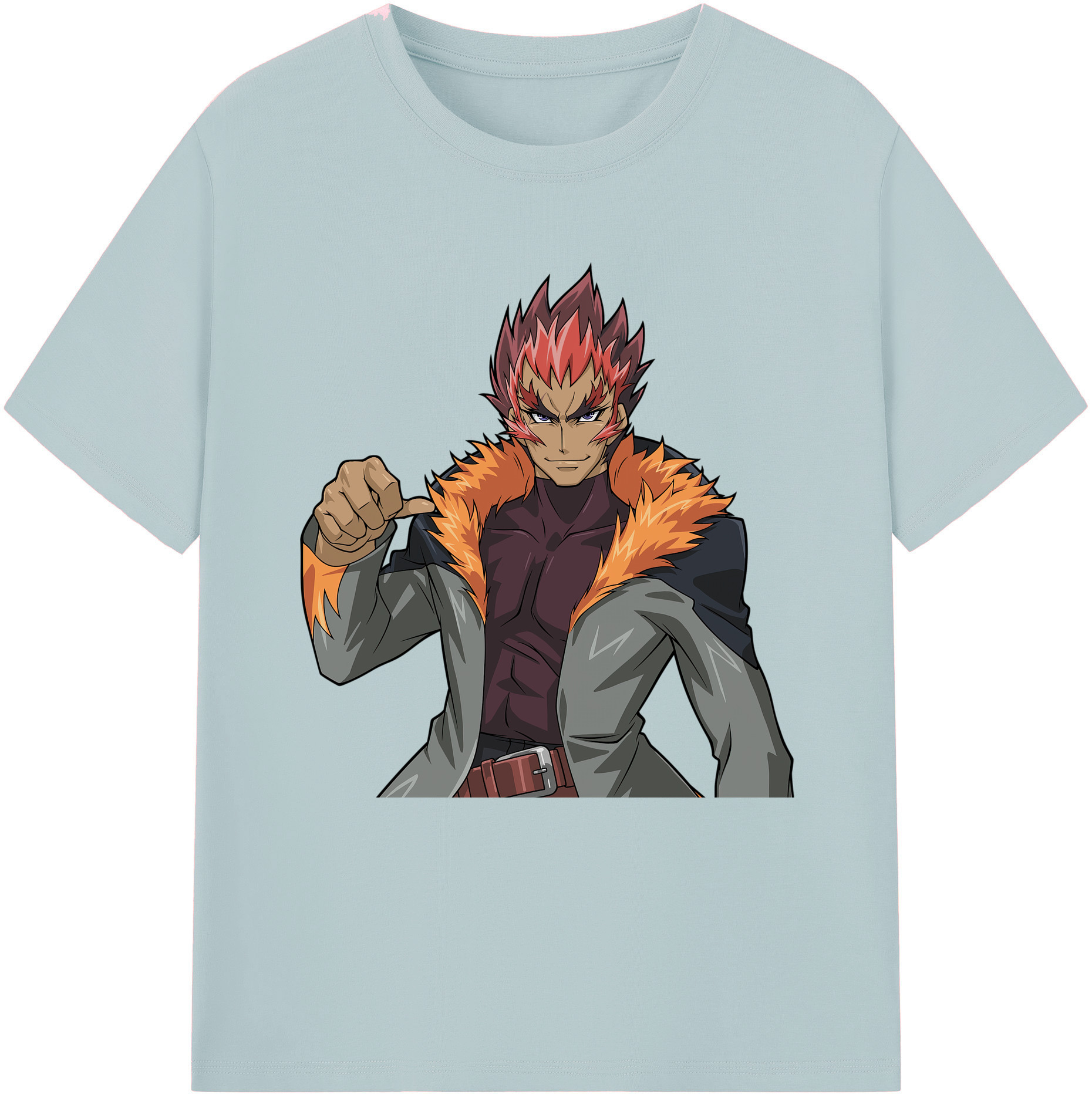 （画像用） 遊☆戯☆王 Yu-Gi-Oh! 綿100％半袖Tシャツ（フロントプリント）